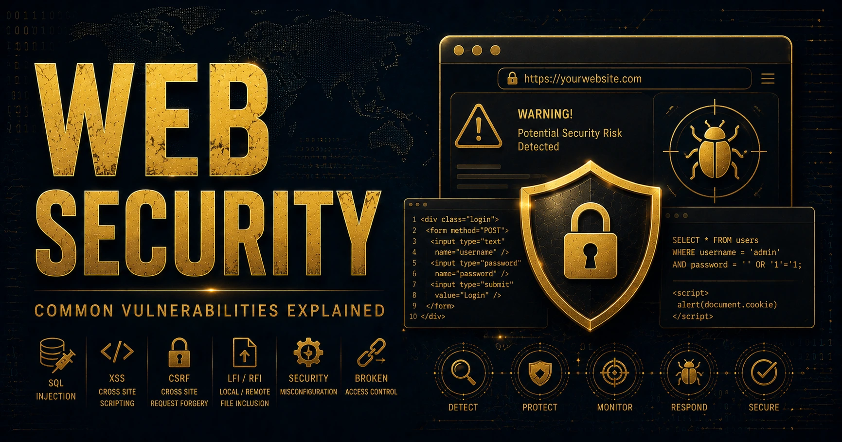 Web Application Security: Common Vulnerabilities Explained